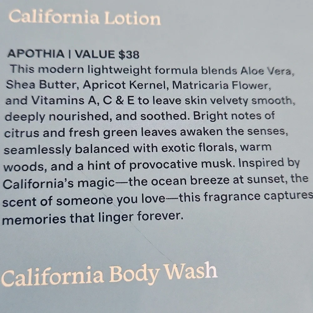 Apothia Los Angeles California Lotion - Beachly Sub Box - New/unused - Picture 3 of 4
